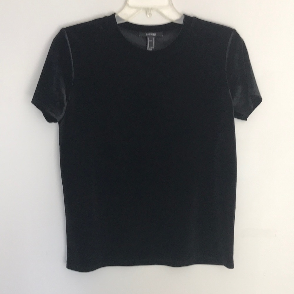 Forever 21 velvet shirt